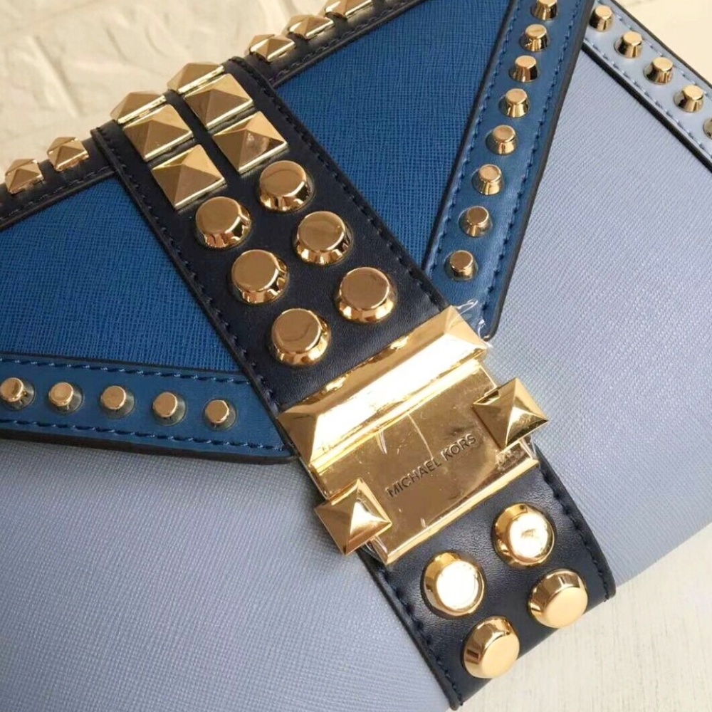 NEW Michael Kors Whitney studded chain strap Bag - Picture 6 of 8